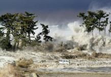 Самое большое в мире цунами